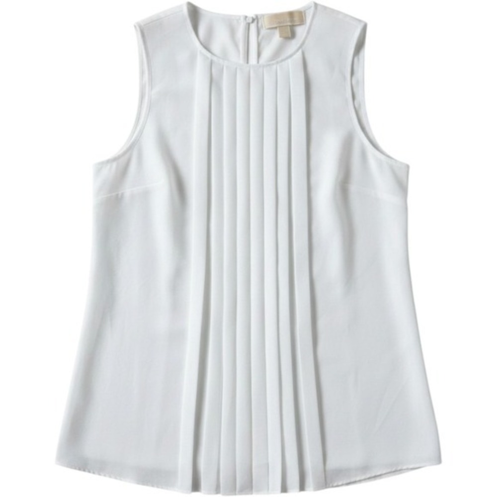 CLEARANCE-Michael Michael Kors White Lightweight Blouse